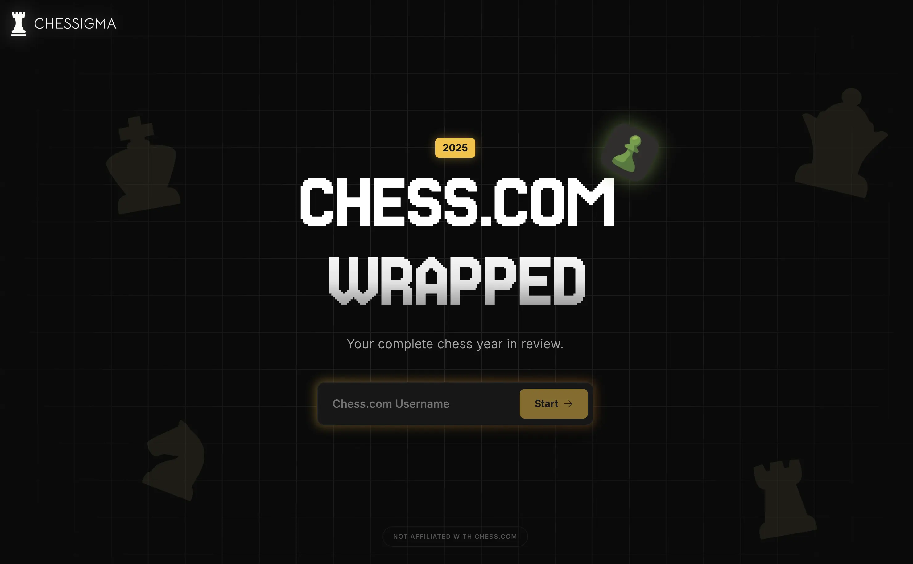 Chess Wrapped 2025 - Your annual chess insights and personality report